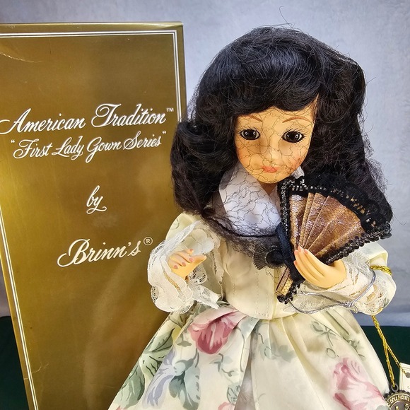 VTG Brinn's Abigail Smith‎ Adams Doll American Tradition First Lady Gown Series - Picture 14 of 16